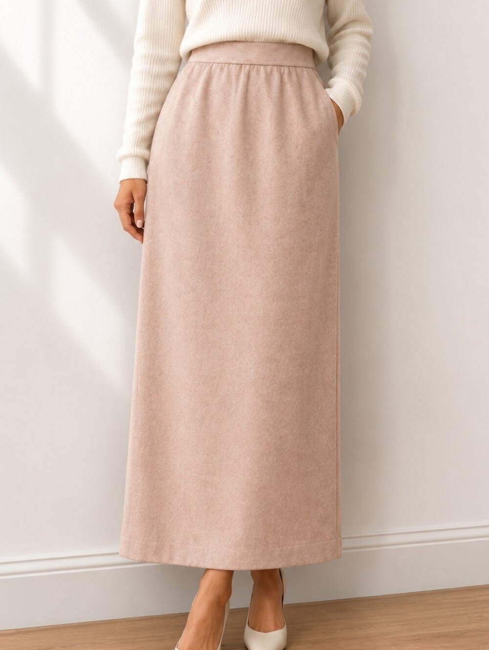 NWT Givenchy Sport Vintage Y2K Neutral Maxi Skirt Classic Old Money Luxury